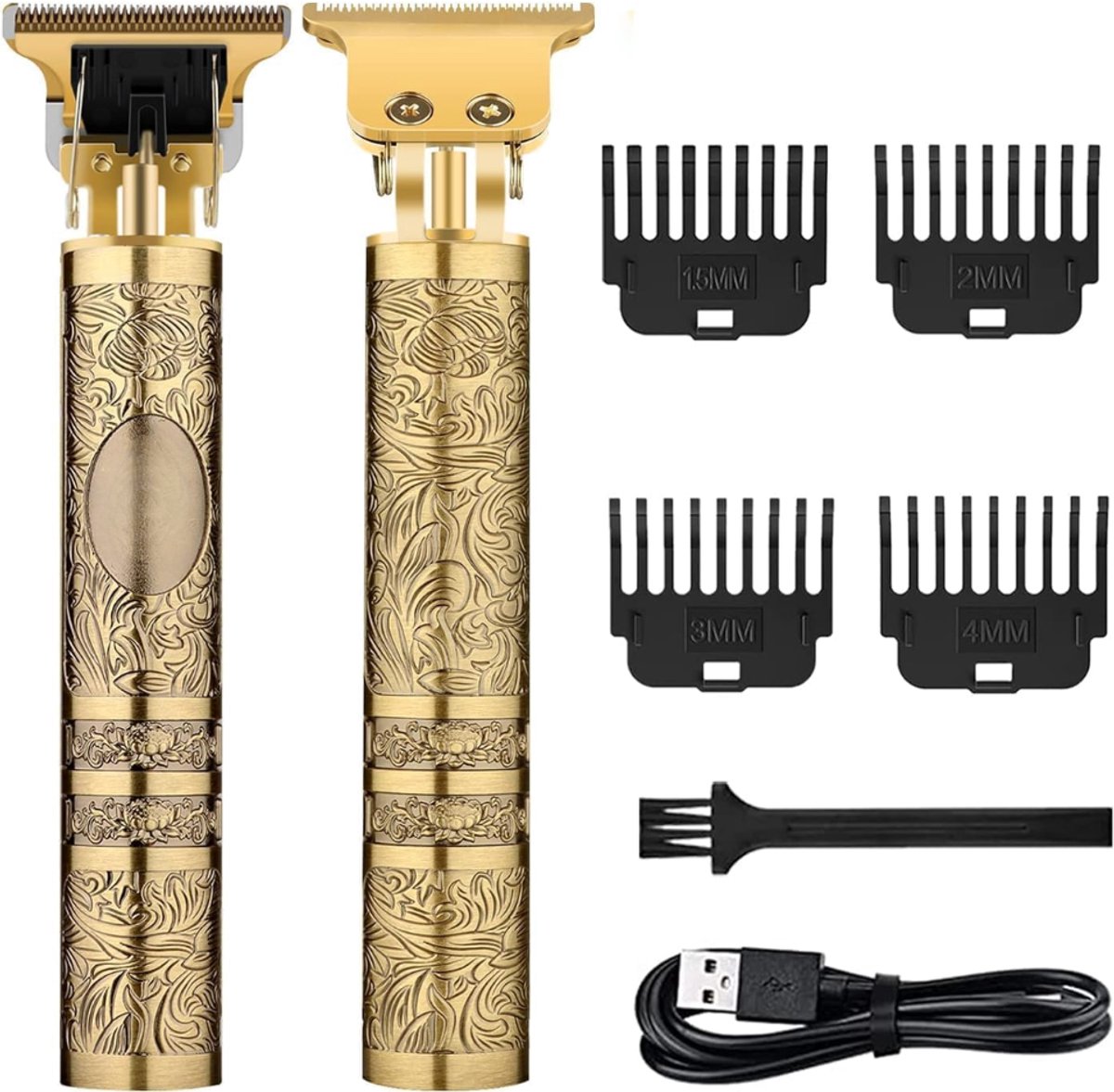 DYVNS® Tondeuse Mannen Hoofdhaar - Trimmer voor Hoofd en Baard - Professionele Kapper Tondeuse - Oplaadbaar - Stil