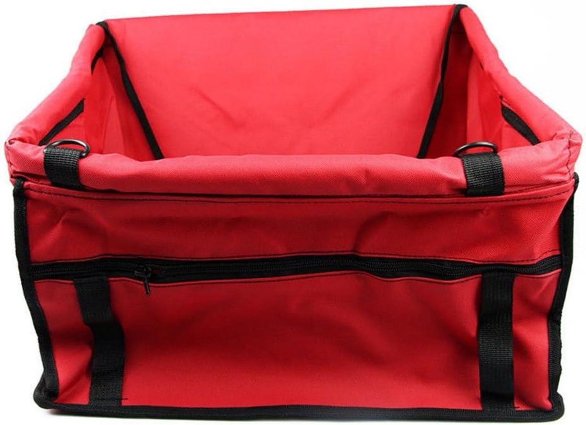 Huisdier Autostoel – Transporttas – Veilig Reizen – Waterafstotend – 39.5 x 32 x 24 cm – Rood Huisdier Autostoel – Transporttas – Veilig Reizen – Waterafstotend – 39.5 x 32 x 24 cm – Rood