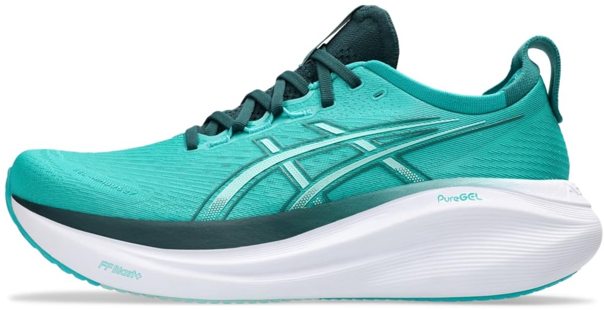 ASICS GEL NIMBUS 27 AZURE 8 Groen