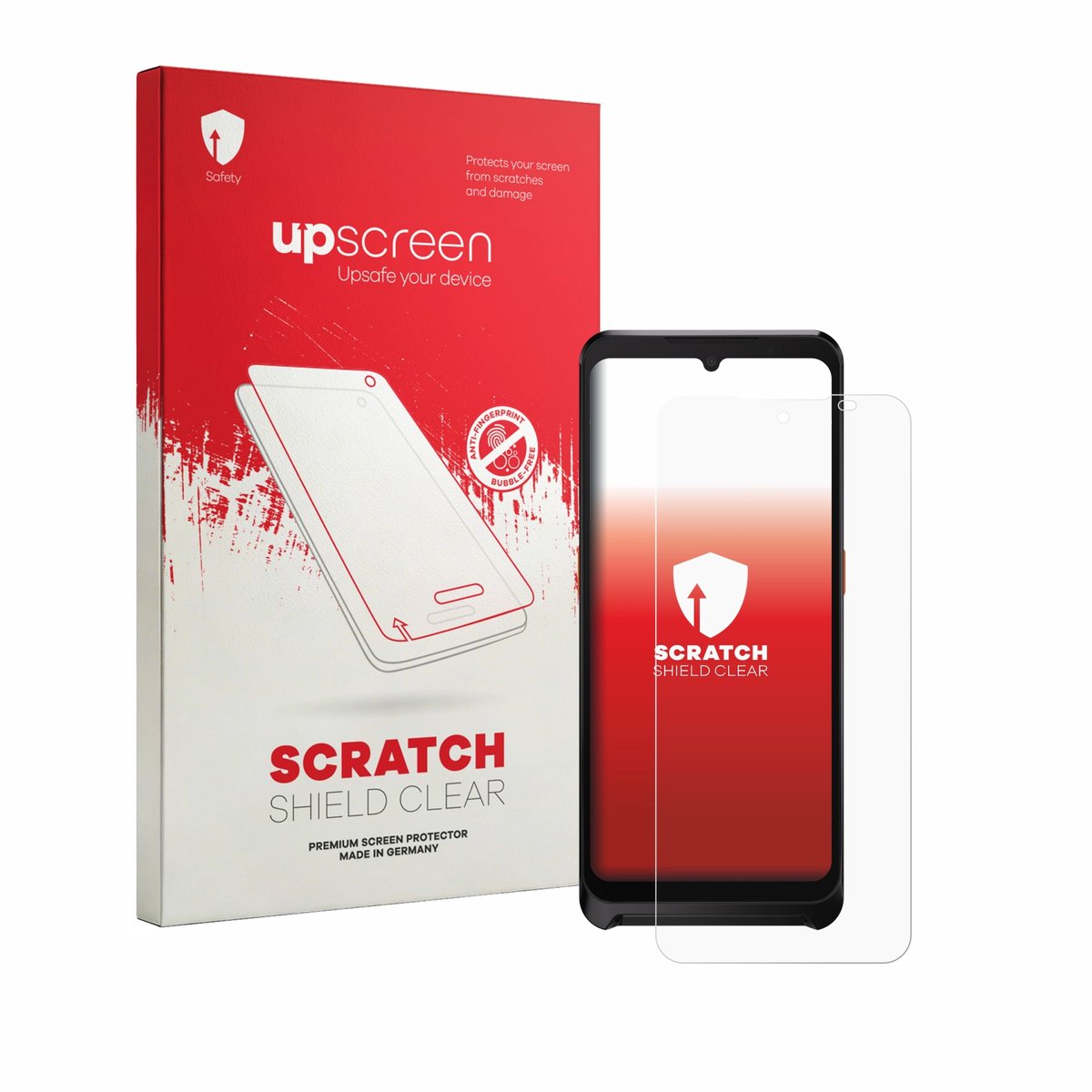 upscreen - Screenprotector voor Sunmi P3 Air - Folie Beschermfolie transparant