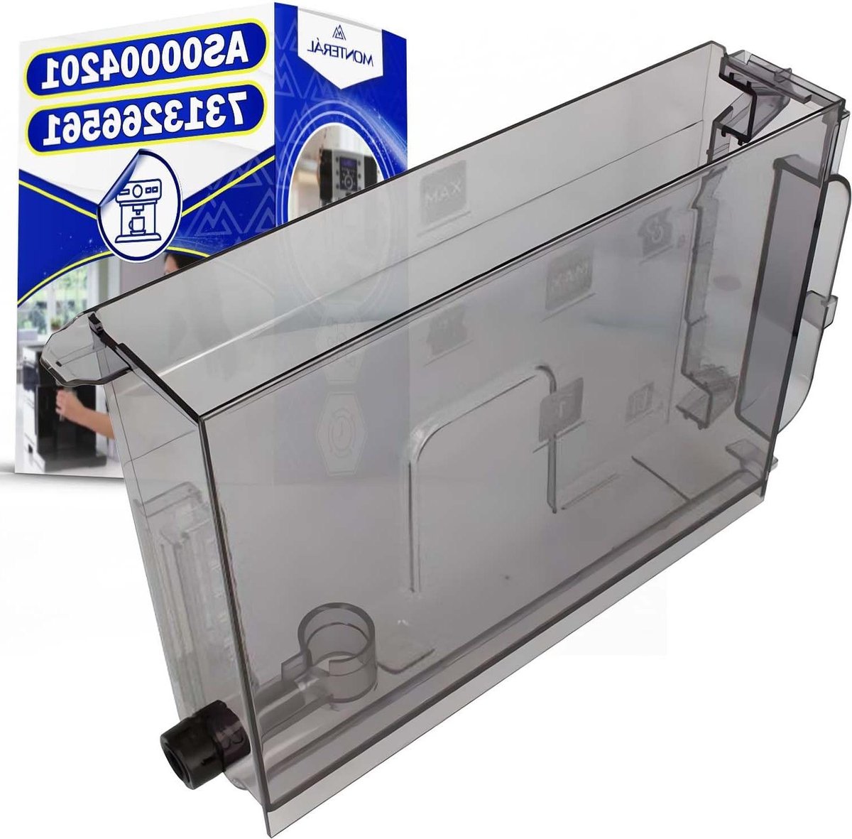 Waterreservoir Koffiezetapparaat - Reserve Tank - Verse Koffie Maken - Originele Code Compatibel - 312 x 206 x 83 cm