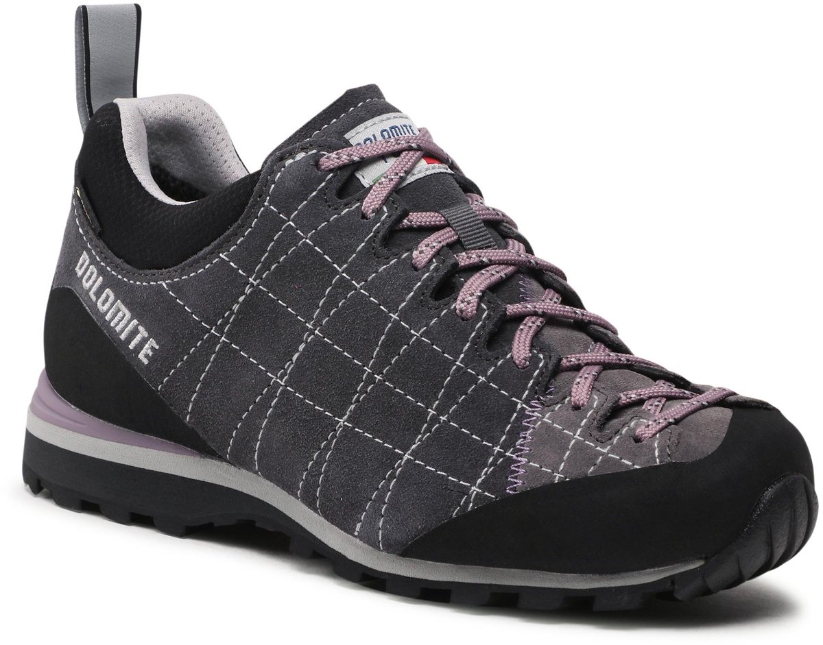 DOLOMITE DOLOMITE DIAGONAL GTX WS Wandelschoen Antracietgrijs/Mauve Roze