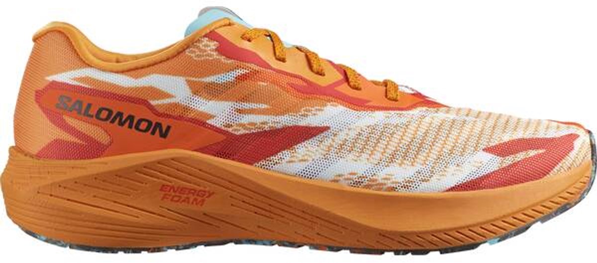 Salomon Aero Volt - Hardloopschoen - Kurkuma/vurig rood/blauw - 47 1/3