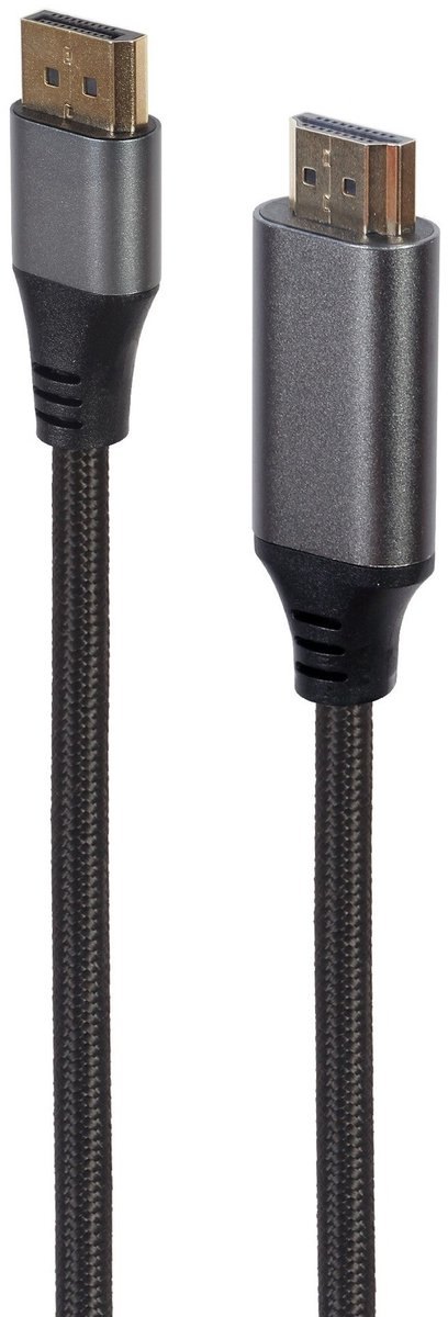 Image of Gembird - Gembird Premium Series DisplayPort Male naar HDMI Male 4K V1.2 Kabel 1.8m