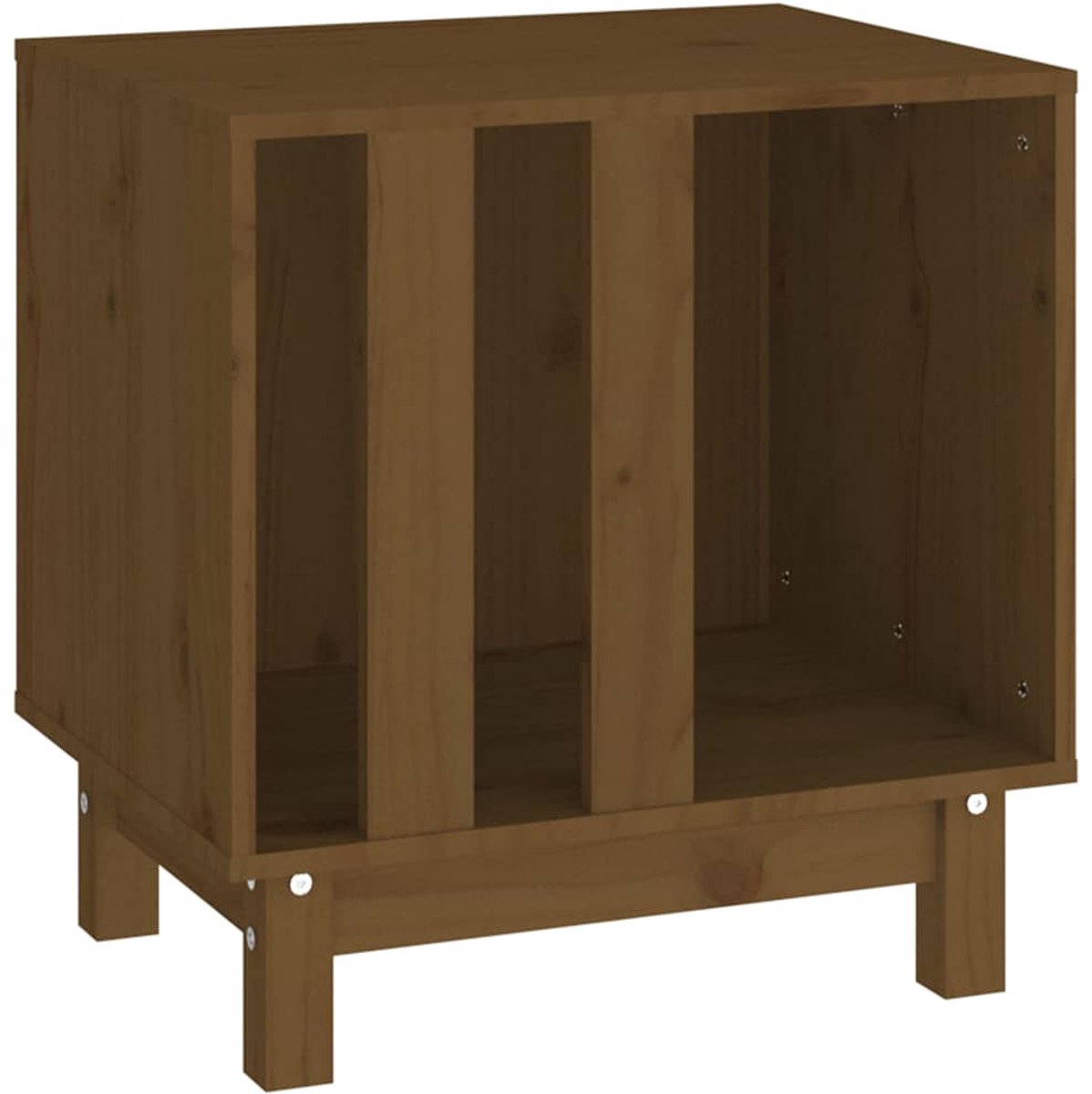 Bol.com vidaXL - Hondenhuis - HoningBruin - 50 - x - 40 - x - 52 - cm aanbieding