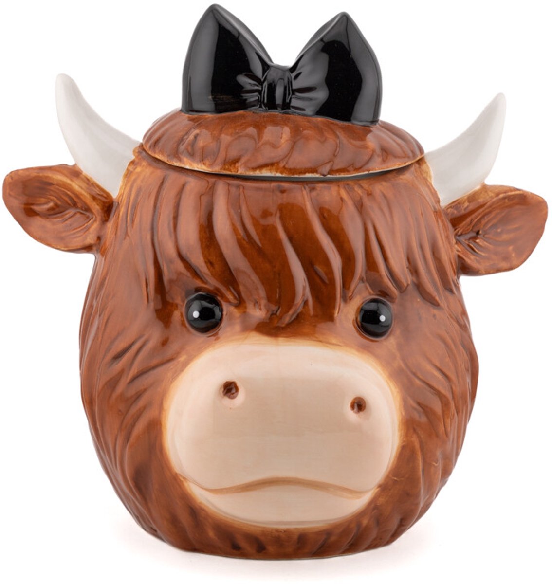 Cookie jar highland cow