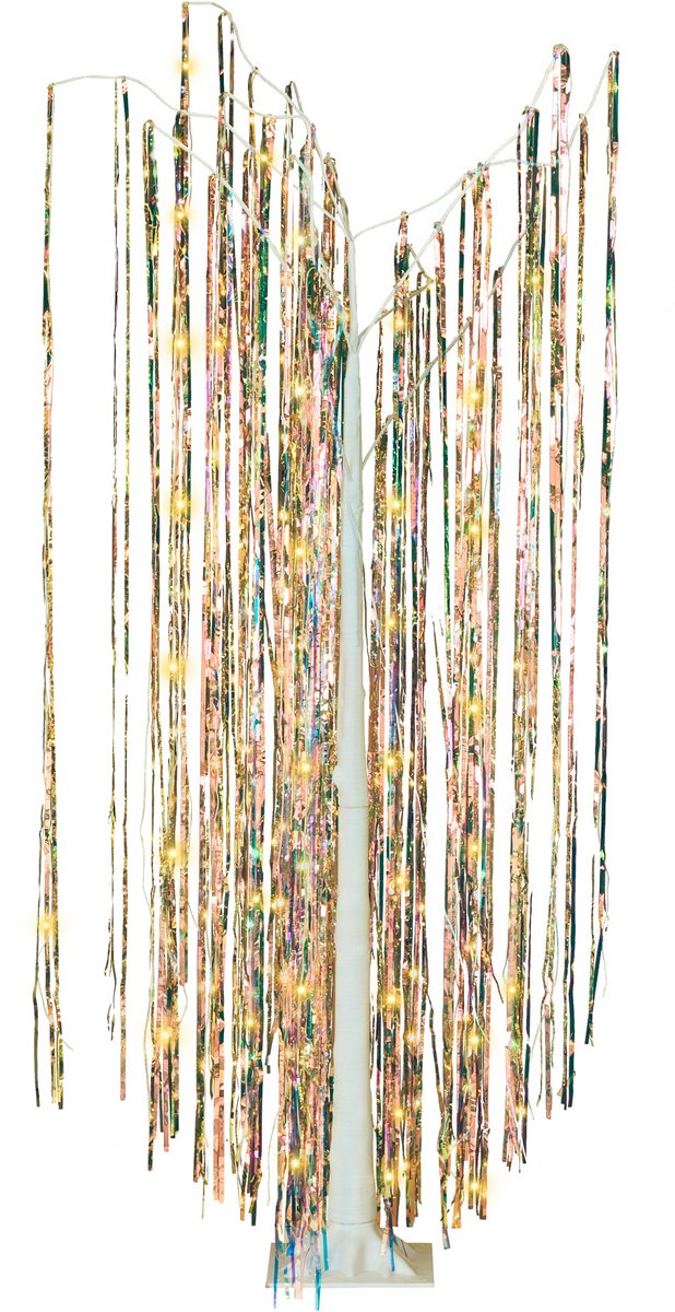 BOREN - LED kunstkerstboom - Meerkleurig - PVC