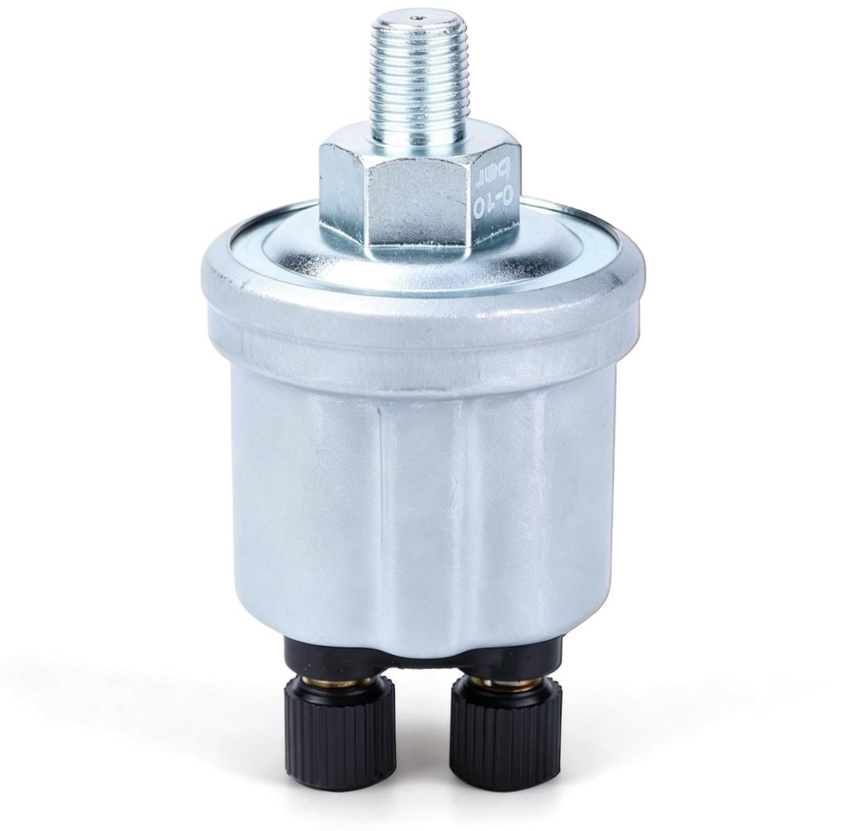 Oliedruktransmitter 0-10 bar, 1/8-27 NPTF, oliedruksensor en watertemperatuurzender voor nauwkeurige metingen en betrouwbare prestaties
