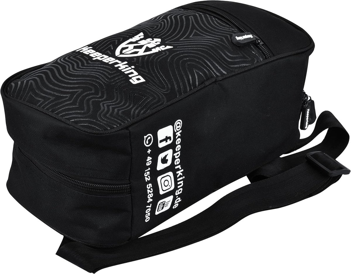 Sporttas - Zwart - 35 x 20 x 15 cm - Waterdicht Polyester - Voor Keepers