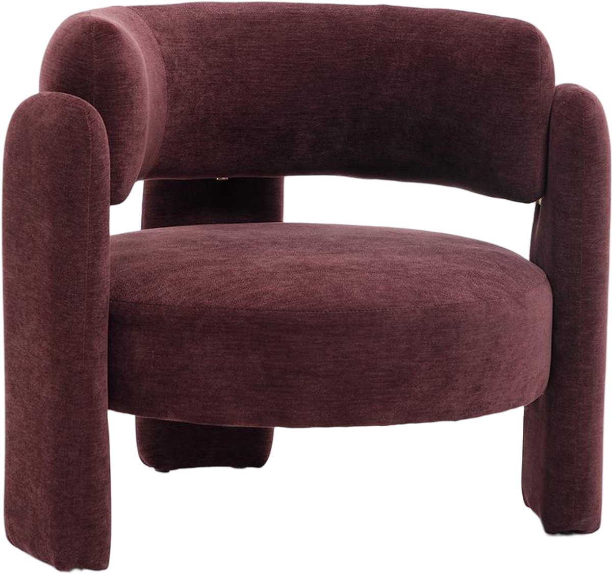Bronx71® Fauteuil Jolie velvet paars