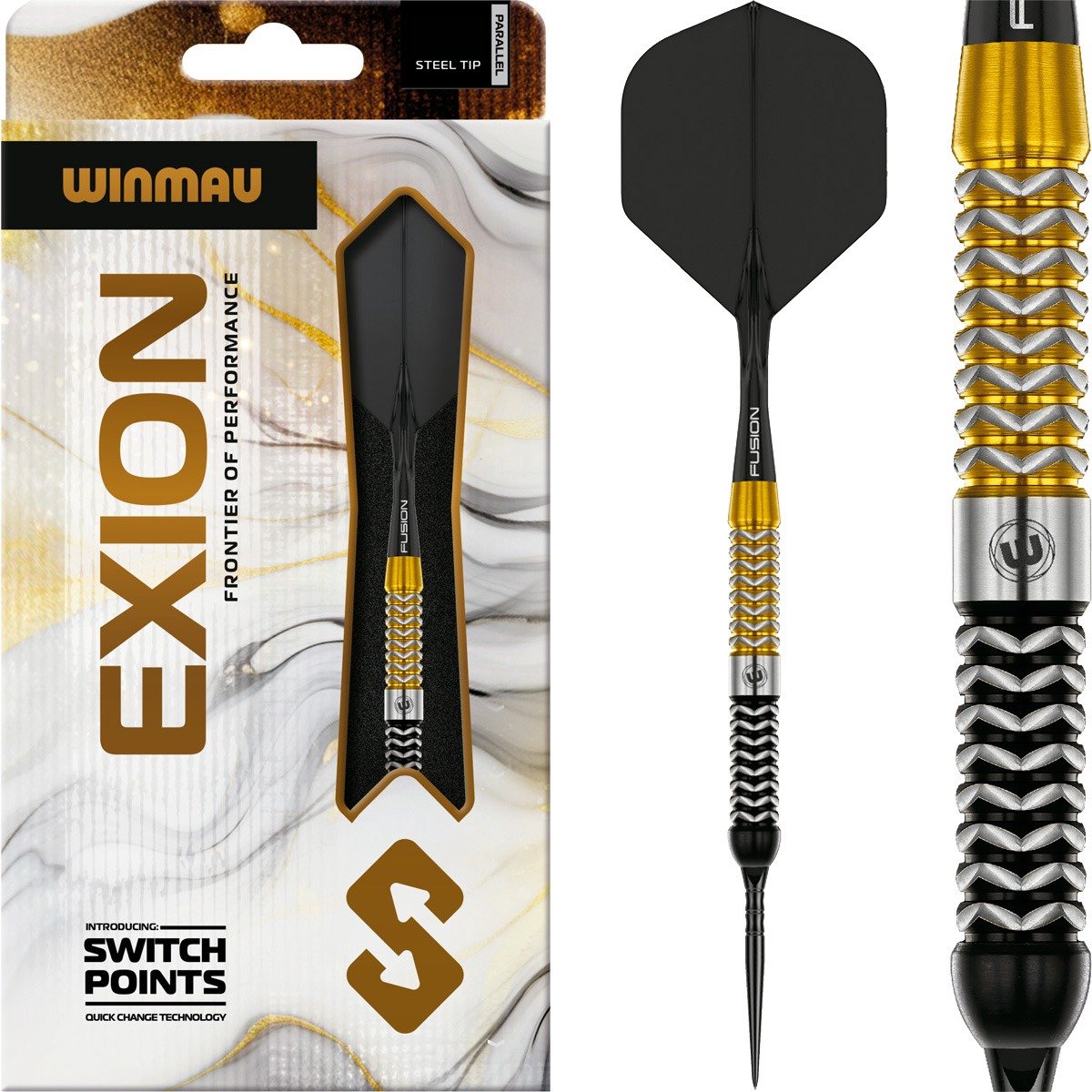 Winmau Exion Parallel Switch Point 90% - Dartpijlen