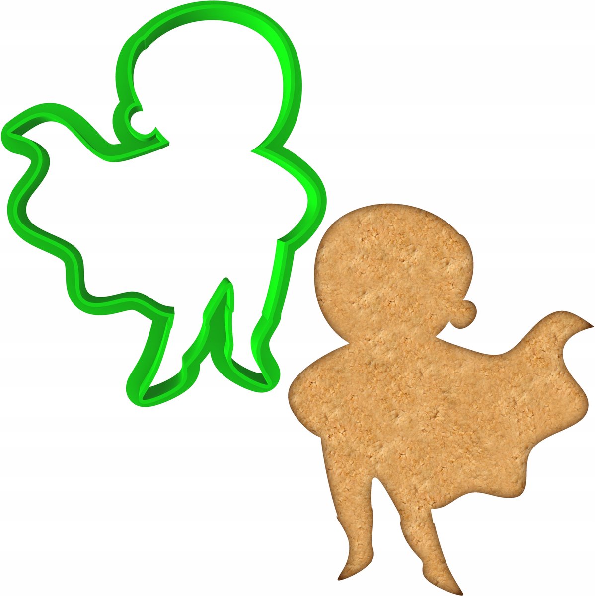 Koekjesvorm "Super Opa" - 8cm - Dag van Opa en Oma