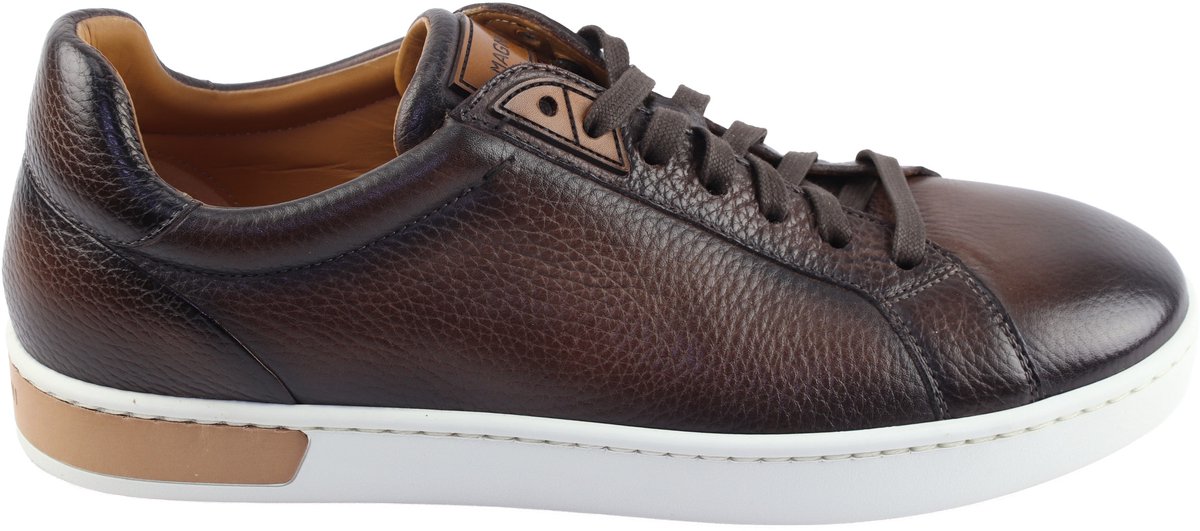 Magnanni - 19195 - Veterschoenen Sportief Mannen - donker bruin - 43