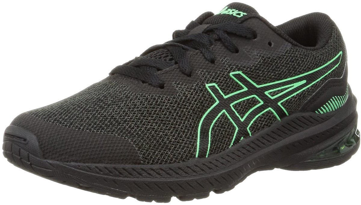 ASICS GT-1000 11 GS Hardloopschoenen Junior Grafietgrijs/Nieuw Blad