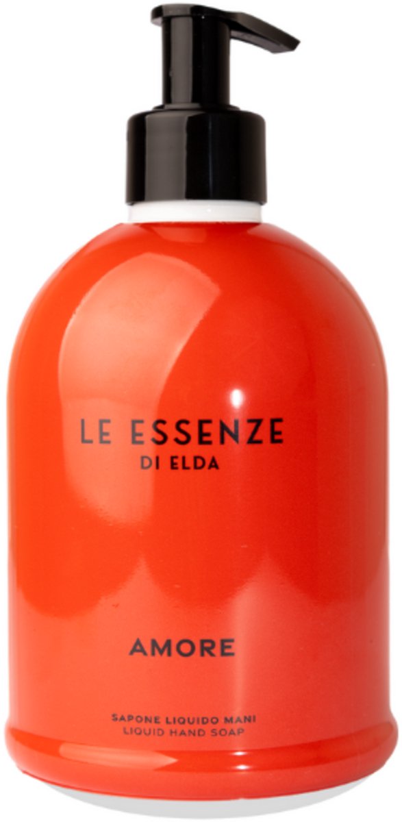 Le Essenze di Elda Handzeep Amore 500 ml – Vloeibare Handzeep – Luxe Italiaanse Geur
