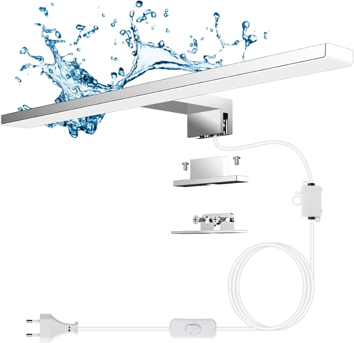 DYVNS® Wandlamp Badkamer - Badkamerlamp - Badkamerverlichting - Spiegellamp