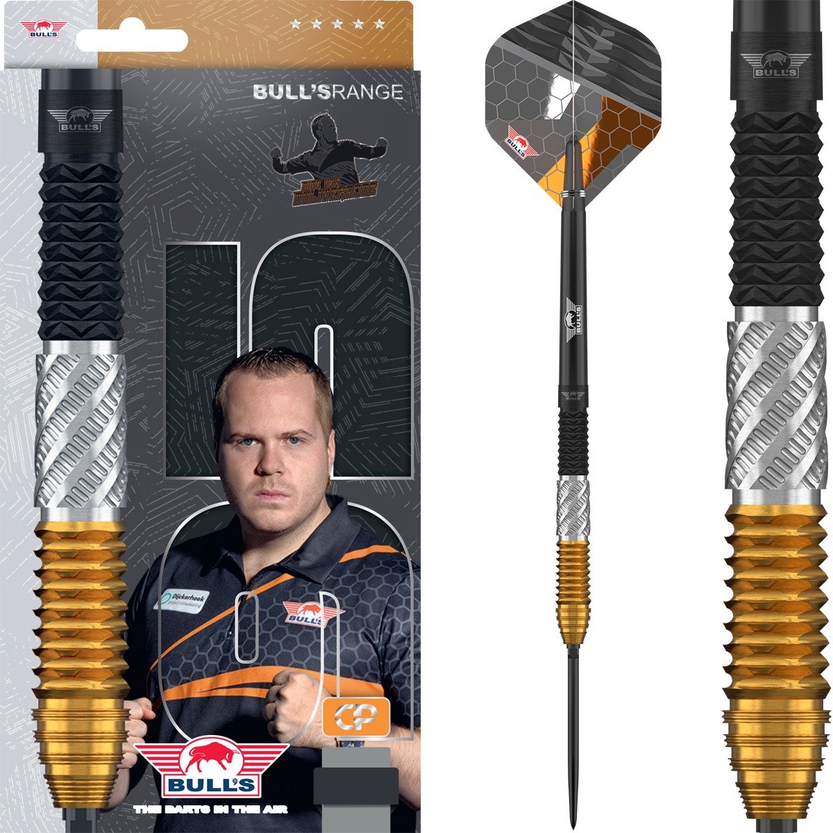 Bull's Dirk van Duijvenbode Convertible Point 95% - Dartpijlen