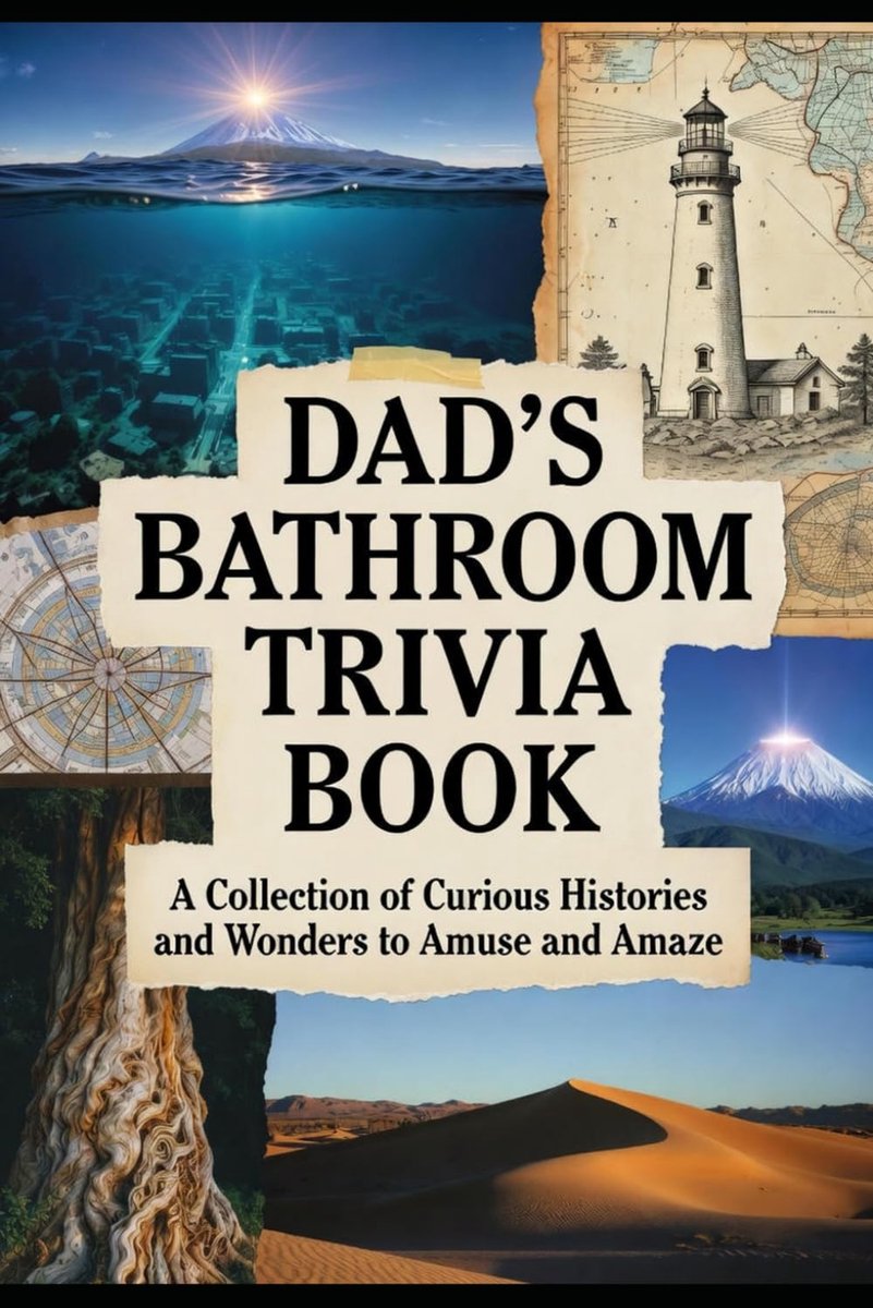 Dad’s Bathroom Trivia Book: A Collection of Curious Histories and Wonders to Amuse and Amaze - ShopVlot