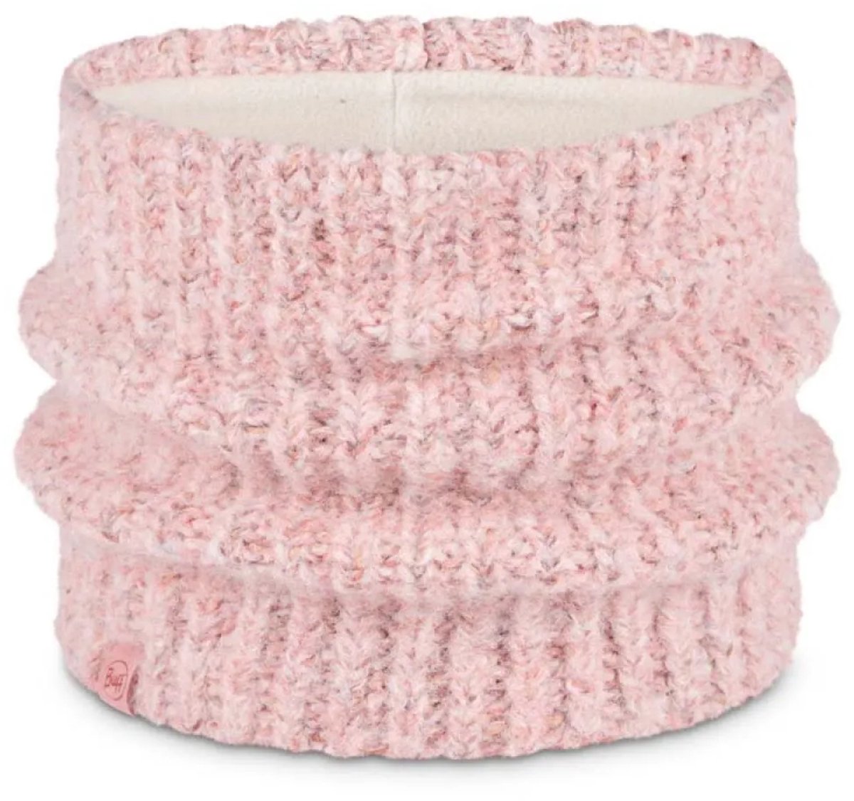Buff ® Knitted & Fleece Nekwarmer Roze