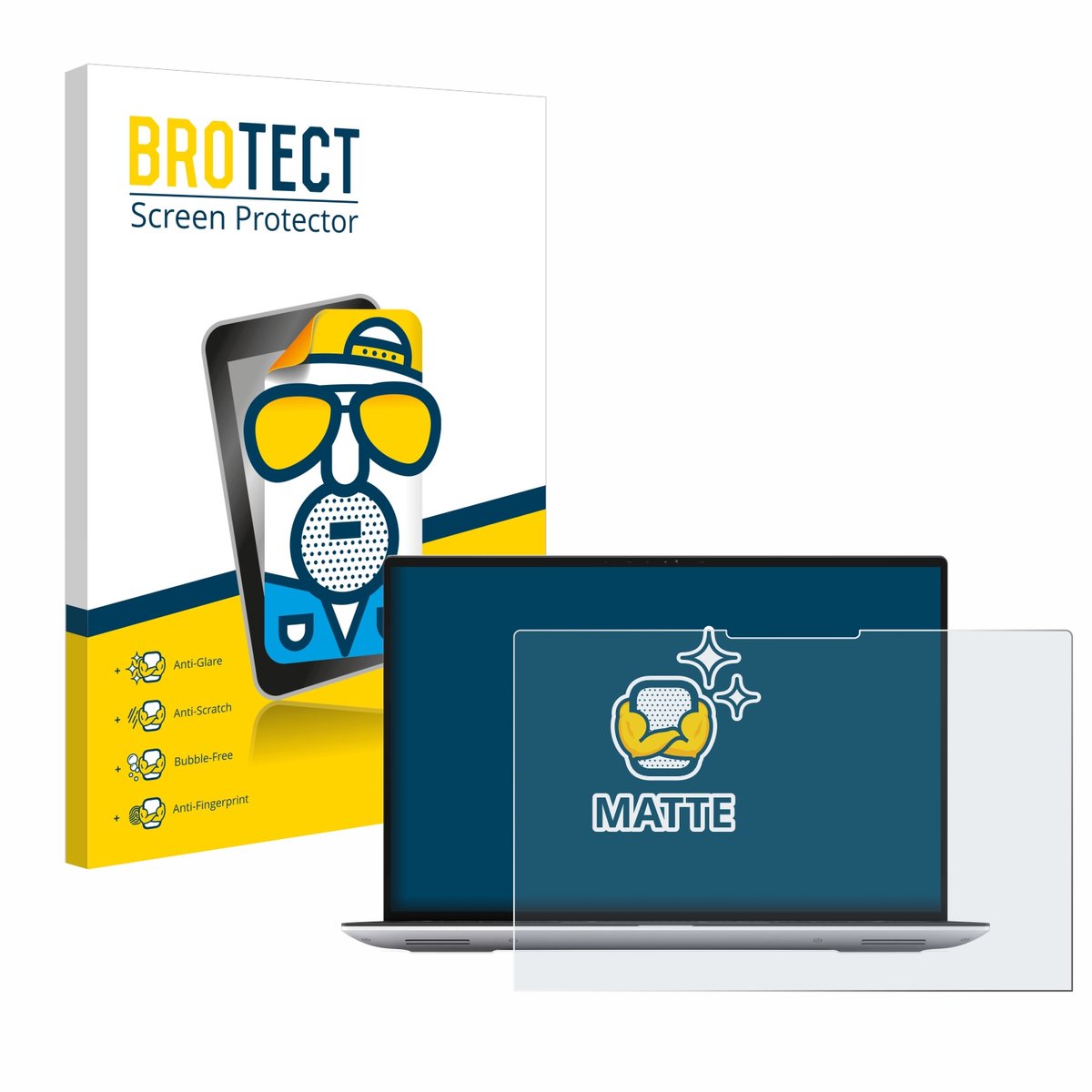 BROTECT - Screenprotector voor Dell Precision 5480 Touch - Folie Beschermfolie matte