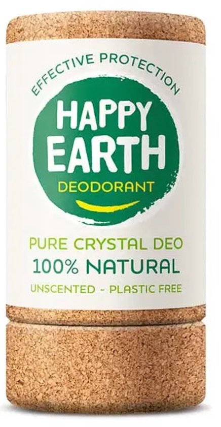 Happy Earth 100% Natuurlijke Deodorant Crystal Unscented