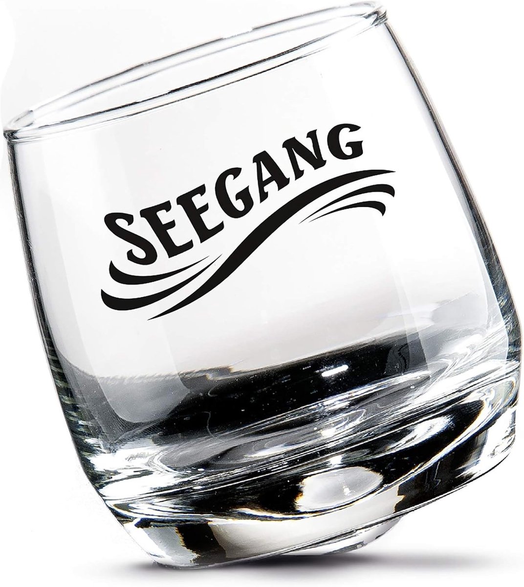 Wijnglazen zonder voet - Transparant - 8,5 cm - Wiebelglazen - Voor Whisky en Rum