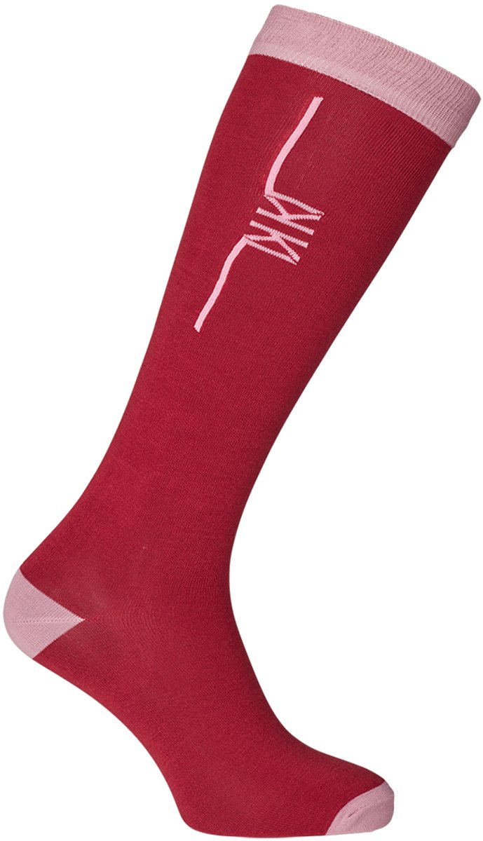 Kingsland Paardrijsokken Kingsland Klamy Rood