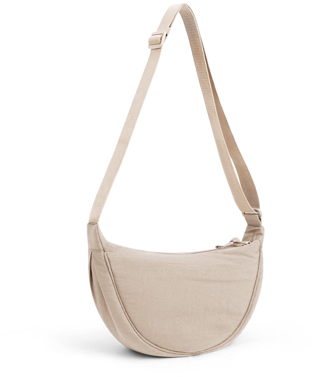 Casalora Dames Tas- Knoedel Schoudertas Nylon Crossbodytas Voor Dagelijks Gebruik & Vrije Tijd