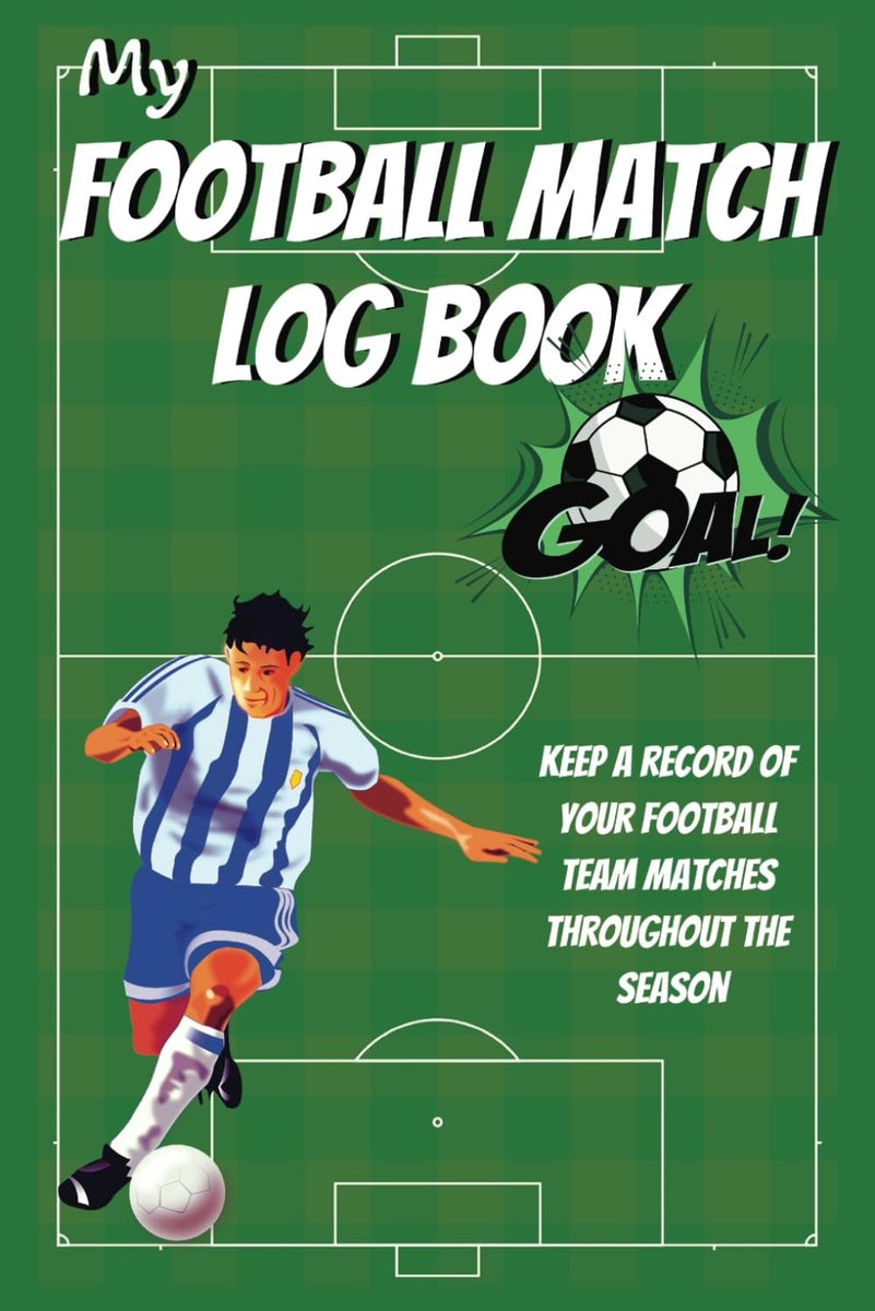 Voetbalwedstrijd Logboek - Score- en statistiekenregistratie - Beoordeel je prestaties en doelen - ShopVlot