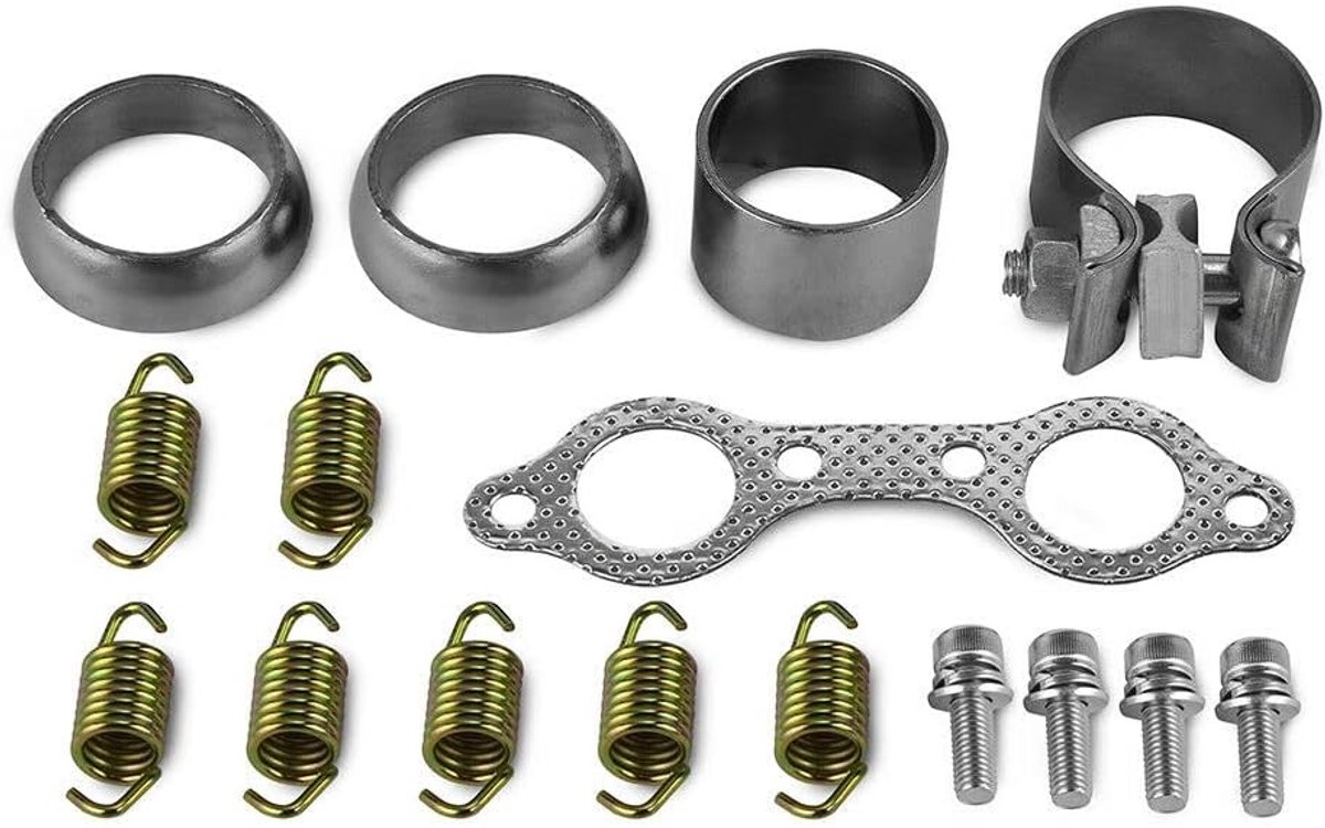 Uitlaatmanifoldpakking en Veer Rebuild Kit voor Ranger 800 en 700 - Geschikt voor 2010-2012, Vervangingsonderdeel 5250091, Betrouwbare Kwaliteit en Perfecte Pasvorm