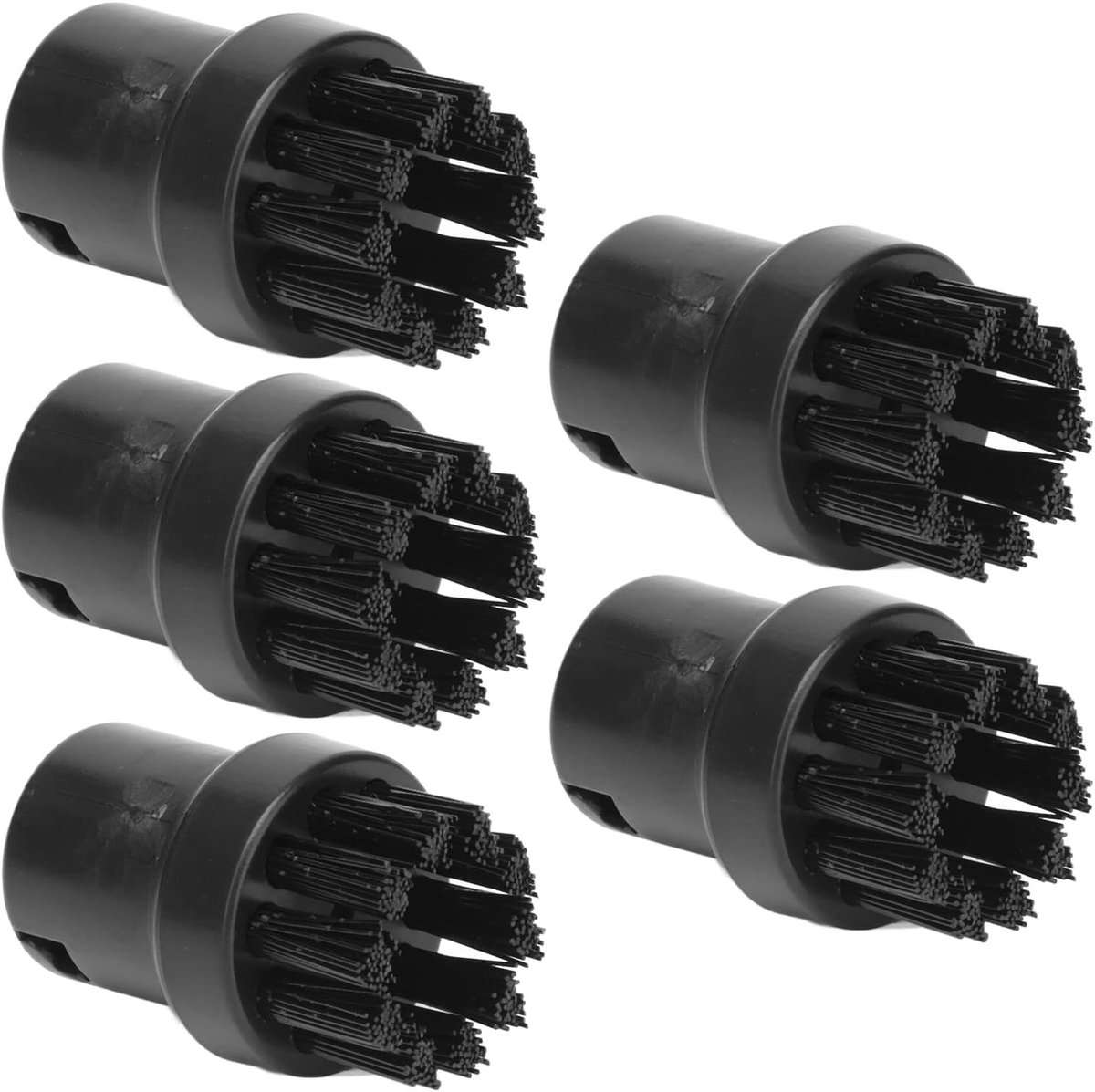Vervangende Stoomborstels voor Stoomreinigers - Set van 5 Stoomaccessoires voor Effectieve Reiniging en Onderhoud