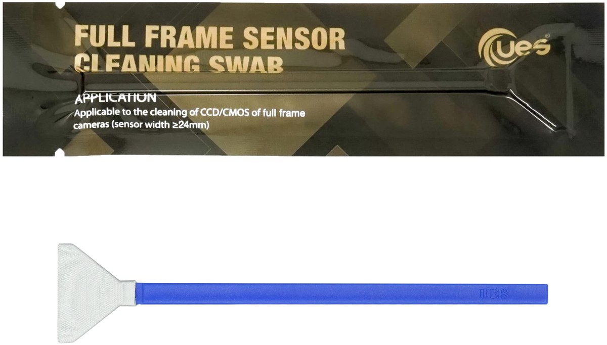 UES full-frame camerasensor swabs, 30 stuks, 24 mm - ShopVlot