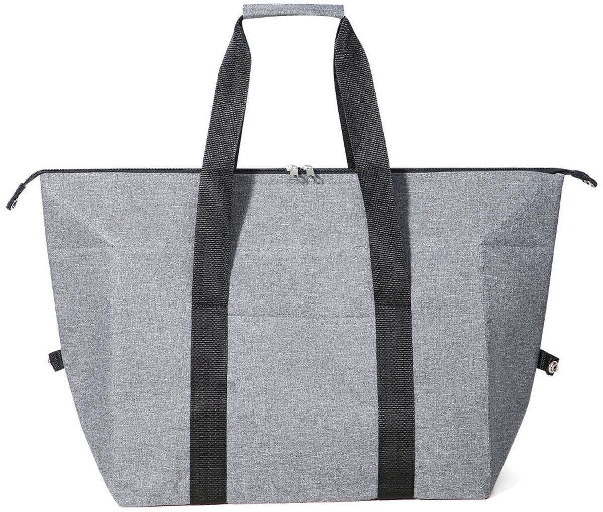 Famanu – Koeltas van 20 liter, opvouwbaar en waterdicht, ideaal voor picknicks, grillen en outdoor activiteiten, in grijs