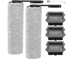Vervangingsset accessoires compatibel met Tineco Floor One Combo — Hoofdborstel en filterset voor Floor One S7 Pro nat-droog stofzuiger