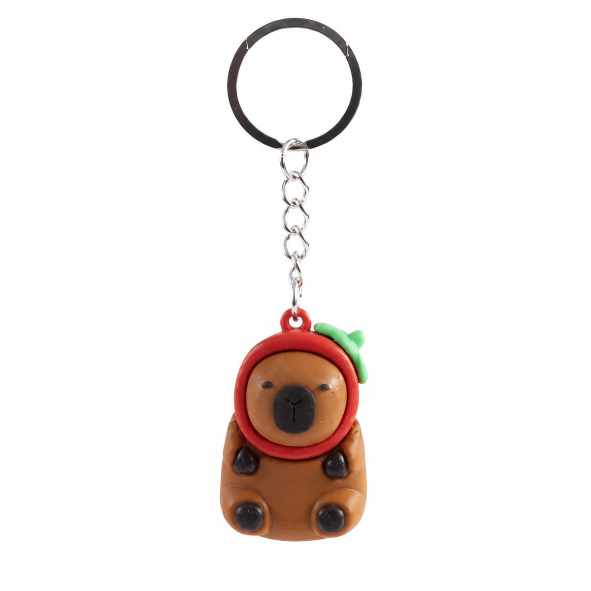 1 x sleutelhanger Capybara Sleutelhanger Capibara