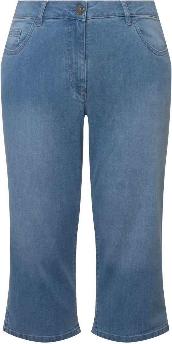Angel of Style - Dames - 3/4-capri-jeans Carrie stretchcomfort 5-pocket - Lichtblauw - Maat 58