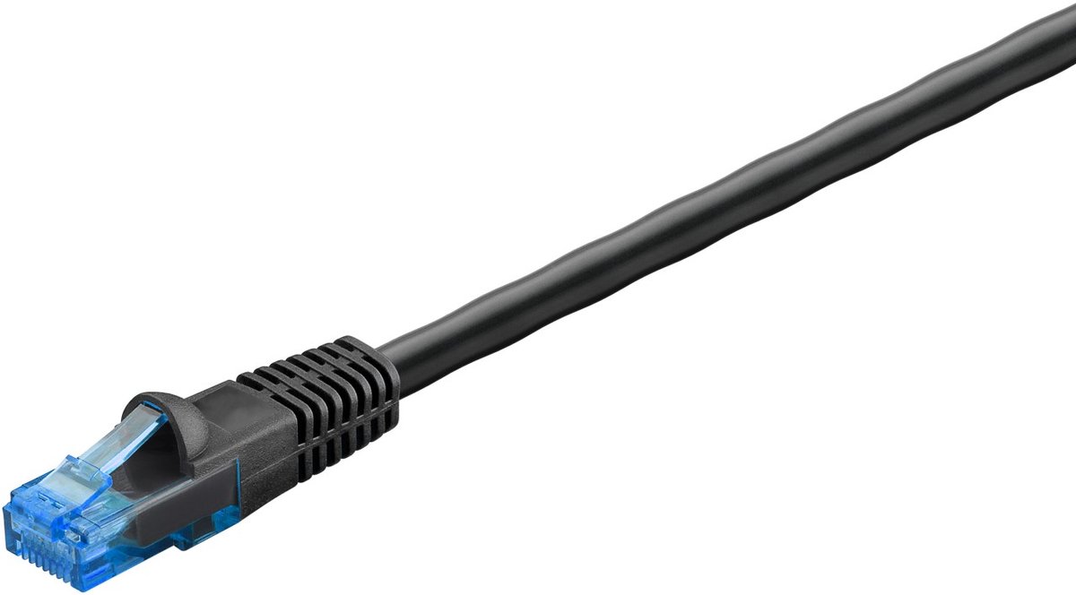 Goobay U/UTP CAT6 Gigabit outdoor netwerkkabel / zwart - 30 meter