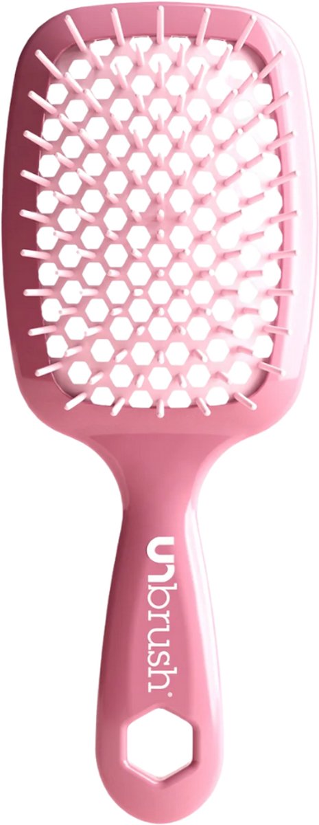 UNbrush Detangling Hair Brush Pastel - Rose