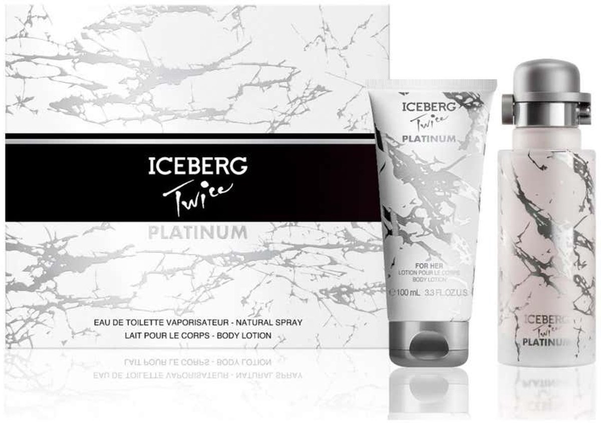 Twice Platinum Gift Set Edt 125 Ml And Body Lotion 100 Ml