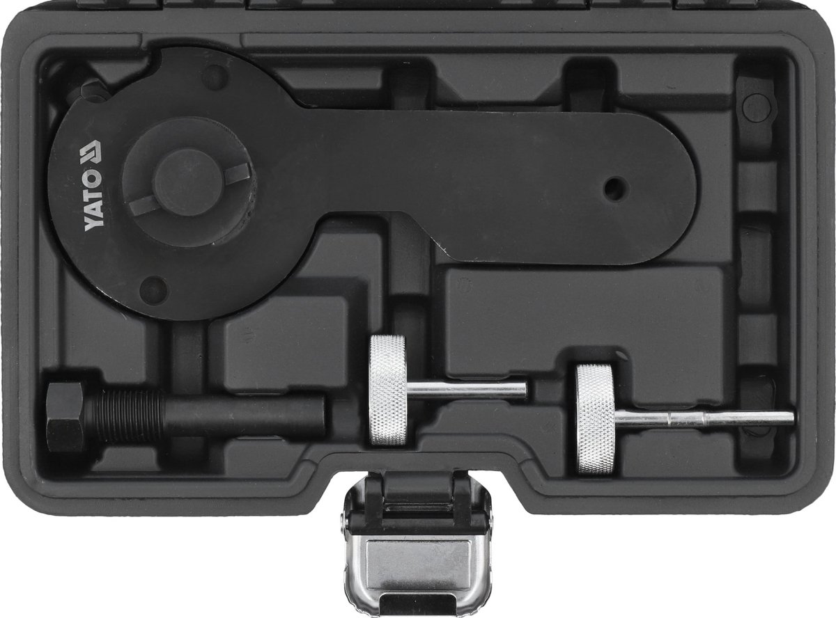 YATO Professionele Timingset – Voor VAG 1.2 & 1.4 TSI / TFSI (ACT / COD) – Audi, VW, Seat & Škoda – Motorcodes CPTA & CZEA – Koolstofstaal