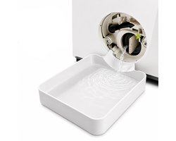 Lekbak Wasmachine 17,8x17,8cm Wit - Universele Opvangbak voor Wasmachine & Vaatwasser - Onderdelen Voor Wasmachines - Lekbeveiliging voor Kelder, Woning & Camper - Lekbak - Eenvoudig te Reinigen - Beschermt Vloer & Meubels tegen Waterschade
