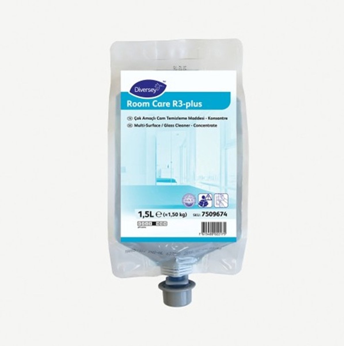 Interieurreiniger Diversey Room Care R3-plus Pur-Eco 2 x 1.5 ltr