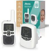 De Alecto DBX-80 babyfoon is wit met antraciet accenten en heeft een groot bereik tot 3km. Een ouderunit en babyunit zijn inbegrepen.