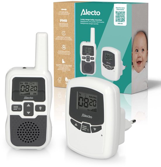 Alecto DBX-80 – Babyfoon Tot 3km bereik