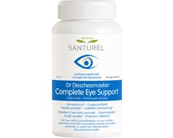 Santurel Dr. Descheemaeker - Oogsupplement - Luteïne, Zeaxanthine & Meso-zeaxanthine - Citicoline - Complete Eye Support - 120 Vegan Capsules