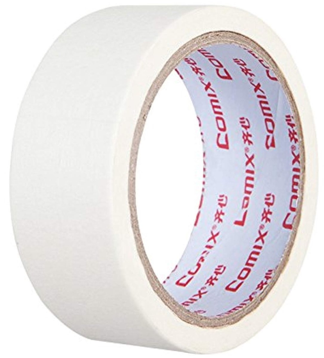 Papieren afplaktape 36 mm x 18,2 m JM3602-1 st