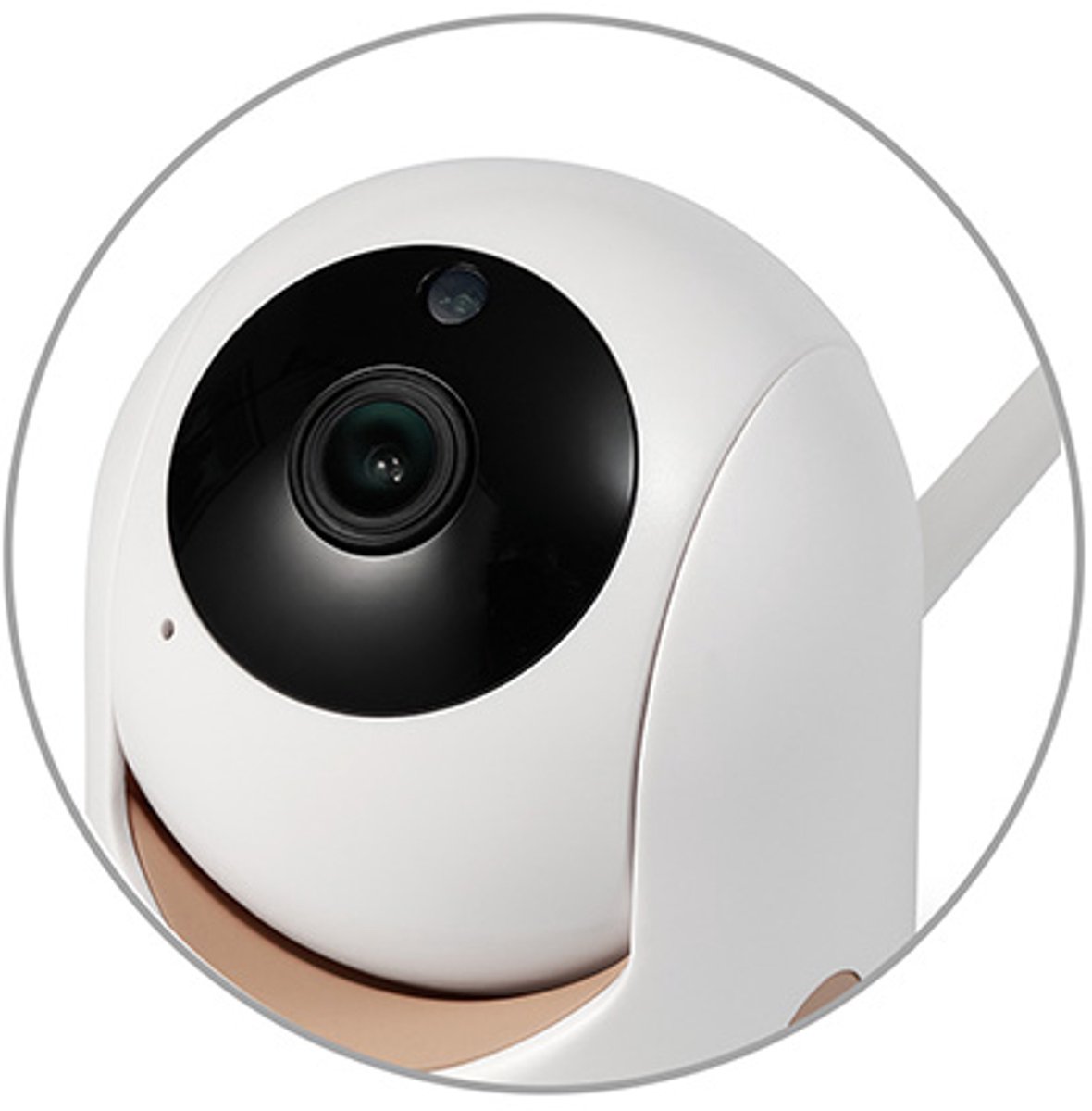 BabyOno CALMA Video Babyfoon met Camera - 5" Scherm, 300m Bereik, Nachtzicht, Temperatuursensor & Terugspreekfunctie - Zonder WiFi/App (1541)