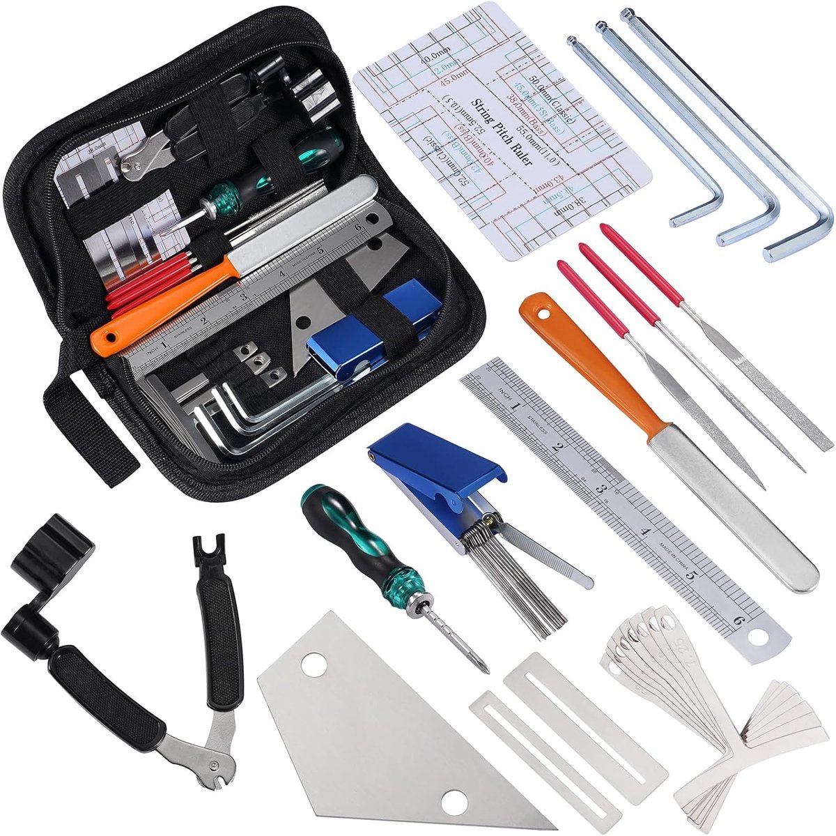 Gitaar Tool Kit Repareren - Gitaar Tool Kit Repareren - Gereedschap & Accessoires Set Voor Guitar - Afstemmen & Reparatie - Toolkit