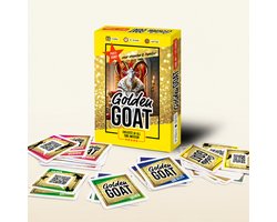 Golden Goat Games - Golden GOAT - Partyspel met App | 177 Kaarten | Hilarisch Geluidenspel | Familiespel & Spel voor Vrienden | 14+