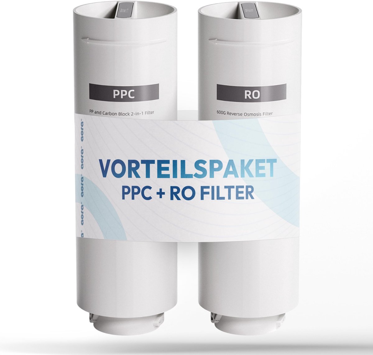 SnelShoppen - Aora RO & PPC Filter voor Omgekeerde Osmose Installatie – 8-Traps Filtratie voor Veilig Drinkwater – Snelle Filterwisseling in 3 Seconde